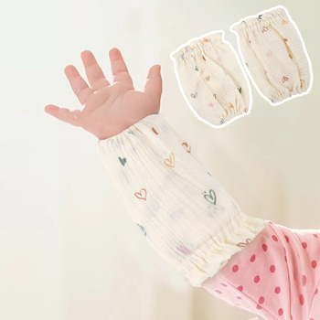 Laste joonistamise varrukad, määrdumise vastased, puuvillased, trükiga, 1–3-aastastele, kõikidele hooajadele