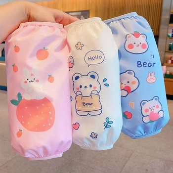 Unisex veekindlad laste varrukad multikunstilise kujundusega, sügis-talve hooaeg, polüester, vanus 1-13