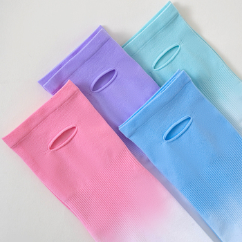 Laste UV-kaitse käsivarred, kootud Jacquard-kanga, vanuses 8–13 aastat, kevad 2024