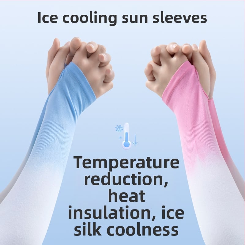 Laste UV-kaitse käsivarred, kootud Jacquard-kanga, vanuses 8–13 aastat, kevad 2024