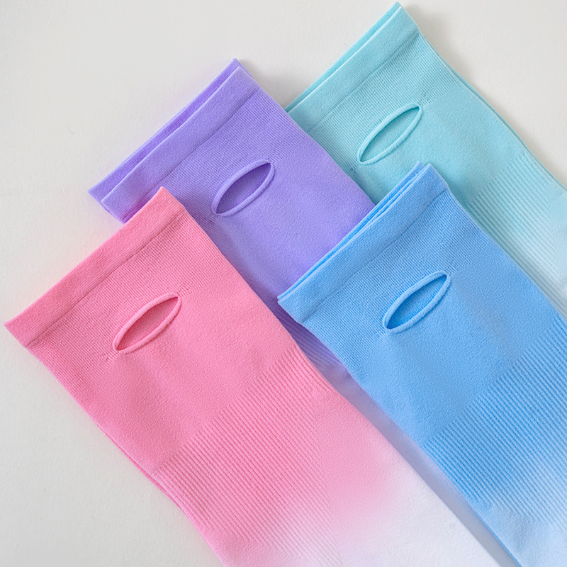 Laste UV-kaitse käsivarred, kootud Jacquard-kanga, vanuses 8–13 aastat, kevad 2024