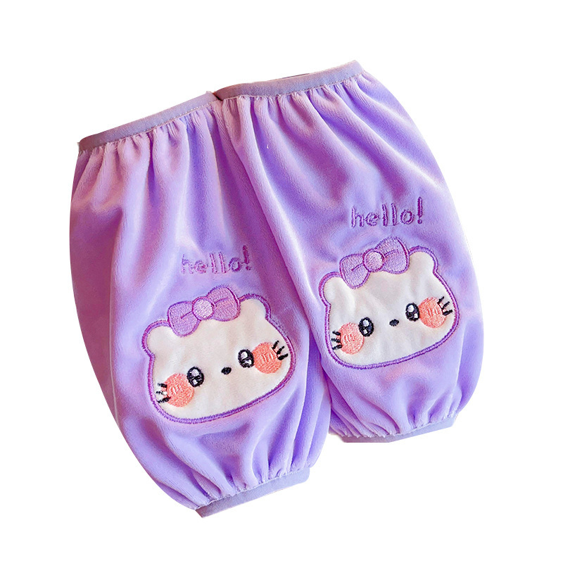 Karikatuurne plüüsmansett, õmmeldud, plekivastased, flaneli materjal, talve-, kevade- ja sügisperio jaoks