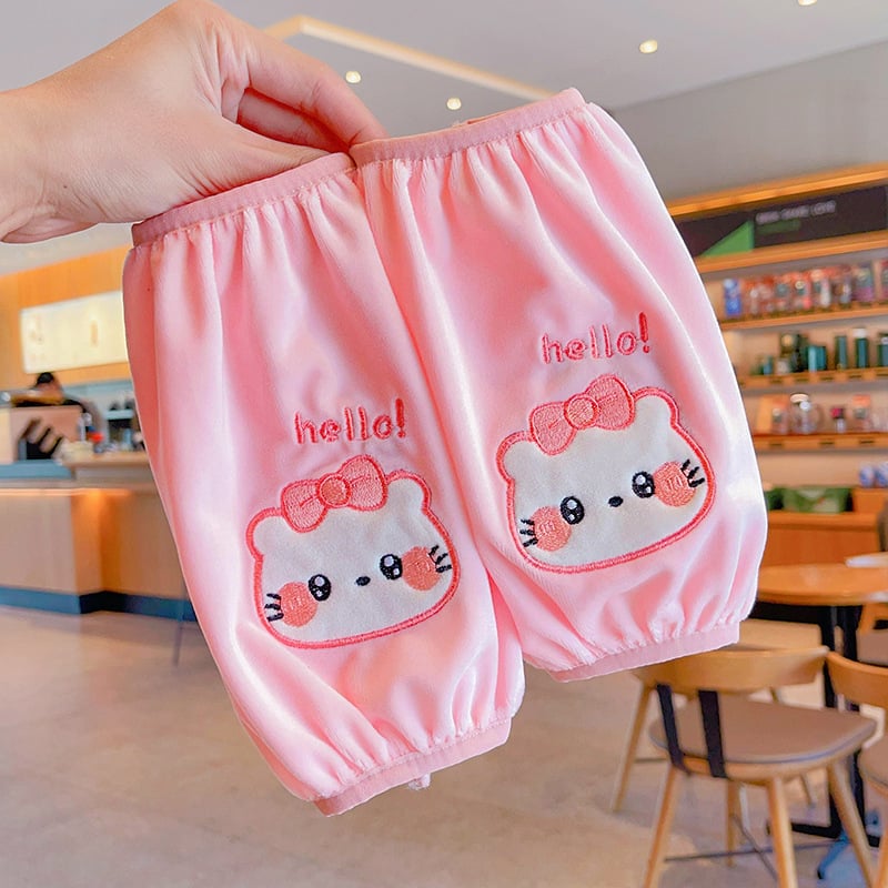 Karikatuurne plüüsmansett, õmmeldud, plekivastased, flaneli materjal, talve-, kevade- ja sügisperio jaoks