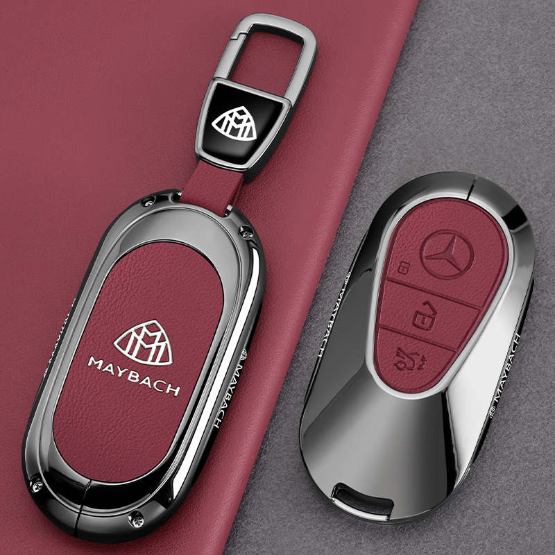Zaštitnik ključa Maybach i Mercedes-Benz – minimalističko kućište od cinkovog legura, kompatibilno s S-klasom S450L/S480/S500L, GLS, C260L | Šifra proizvoda TB-781658809820