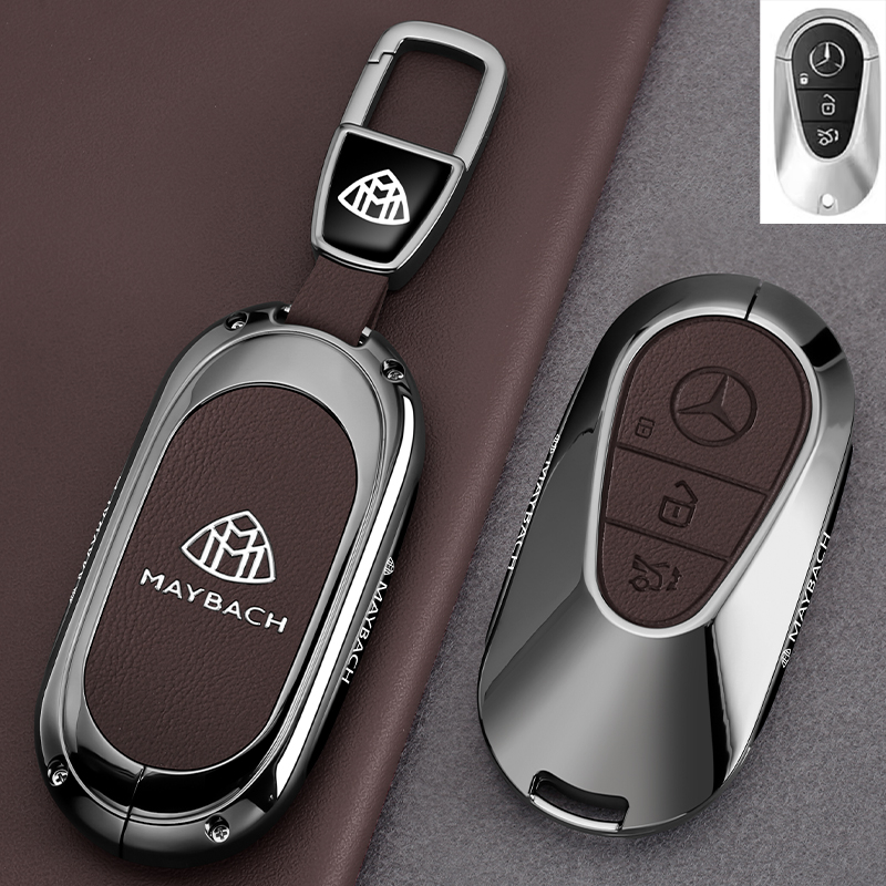 Zaštitnik ključa Maybach i Mercedes-Benz – minimalističko kućište od cinkovog legura, kompatibilno s S-klasom S450L/S480/S500L, GLS, C260L | Šifra proizvoda TB-781658809820