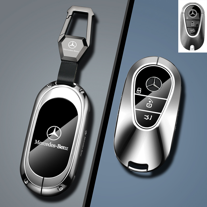 Zaštitnik ključa Maybach i Mercedes-Benz – minimalističko kućište od cinkovog legura, kompatibilno s S-klasom S450L/S480/S500L, GLS, C260L | Šifra proizvoda TB-781658809820