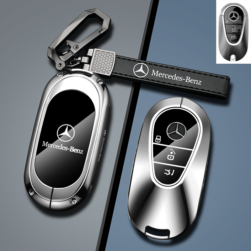 Zaštitnik ključa Maybach i Mercedes-Benz – minimalističko kućište od cinkovog legura, kompatibilno s S-klasom S450L/S480/S500L, GLS, C260L | Šifra proizvoda TB-781658809820