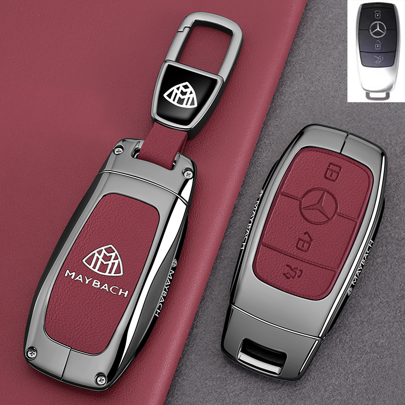 Zaštitnik ključa Maybach i Mercedes-Benz – minimalističko kućište od cinkovog legura, kompatibilno s S-klasom S450L/S480/S500L, GLS, C260L | Šifra proizvoda TB-781658809820