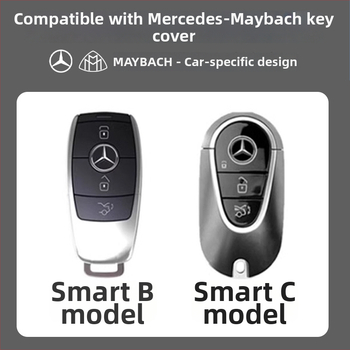 Púzdro na kľúč pre Maybach a Mercedes-Benz S-Class – zinková zliatina, minimalistický štýl, model Tb-781658809820, Hongren