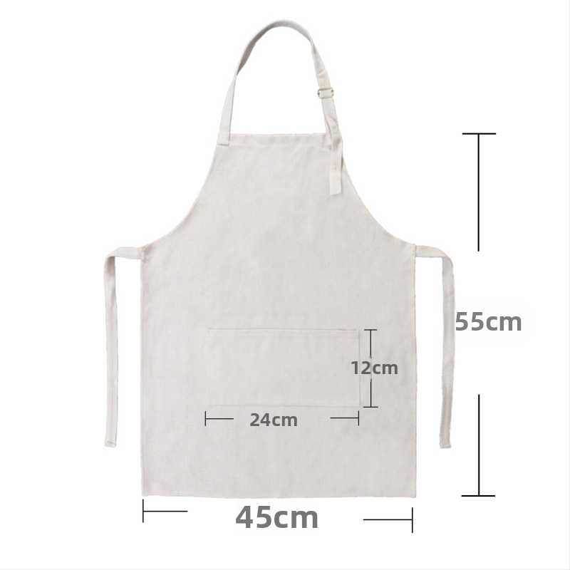 Bez piedurknēm priekšauts – poliesteris, mūsdienīgs minimalistiskais stils, vienots raksts