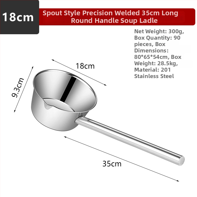 Kevan nerūsējošā tērauda ūdens lāpstiņa ar integrētu dziļu garu rokturi