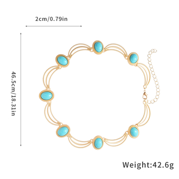 Középkori vintage nyaklánc és fülbevaló készlet kulcscsonti lánccal, ötvözet, elektropácolás, minta: szív / vízcsepp / harang