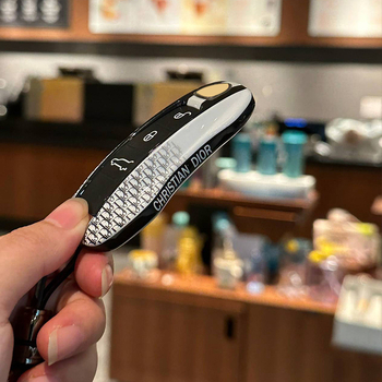 Кейс за ключове Porsche за Cayenne, Macan, Panamera, 911 и Taycan — ABS материал, прост стил