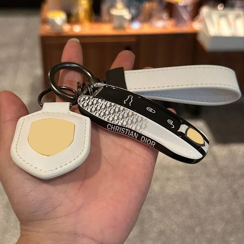 Кейс за ключове Porsche за Cayenne, Macan, Panamera, 911 и Taycan — ABS материал, прост стил