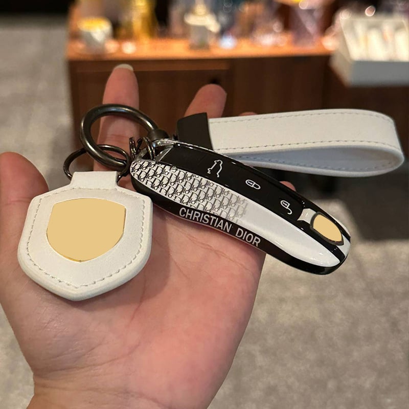 Кейс за ключове Porsche за Cayenne, Macan, Panamera, 911 и Taycan — ABS материал, прост стил