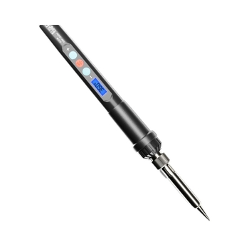 Delixi fier de lipit electric cu încălzire internă – temperatură reglabilă, element de încălzire ceramic, pentru lipire, dezlipire și pirografie