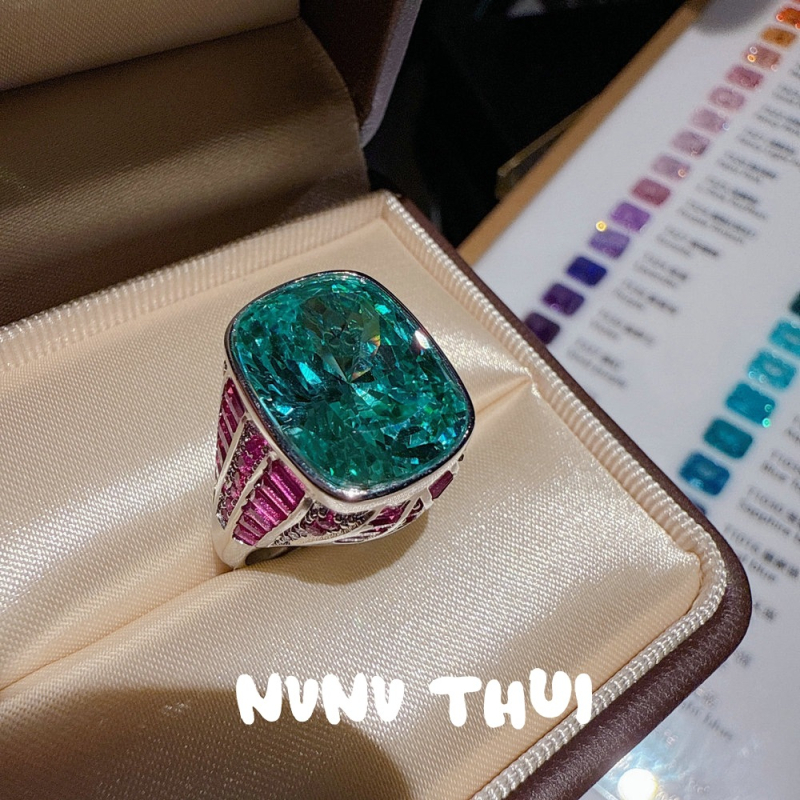 Colier geometric din zircon, încrustat cu diamante, stil franțuzesc retro