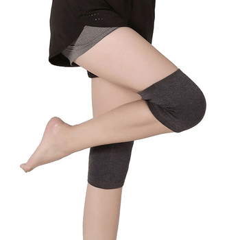 Памучно-спандексови коленни протектори, неслизващи, тънък модел, за възрастни, спорт