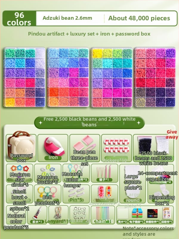 Bead mosaic DIY komplekt lahti- ja kokkupanemislauaga, kaasas videojuhend, materjali kood 3283617, vanus 14+