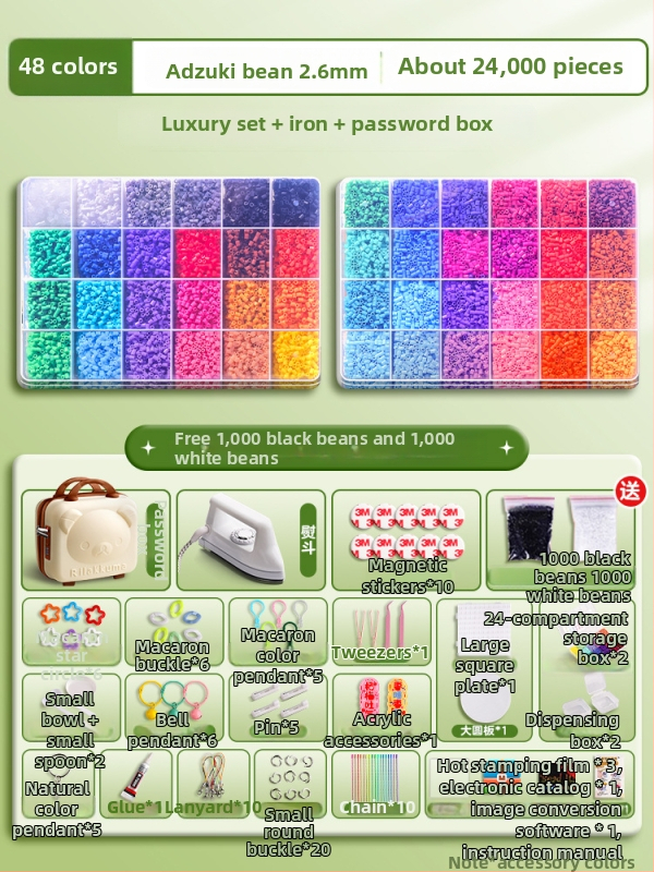 Bead mosaic DIY komplekt lahti- ja kokkupanemislauaga, kaasas videojuhend, materjali kood 3283617, vanus 14+