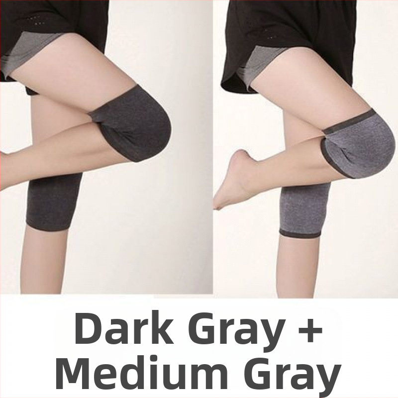 Kolenné vložky z bavlny a spandexu, unisex, protišmykové, tenký model