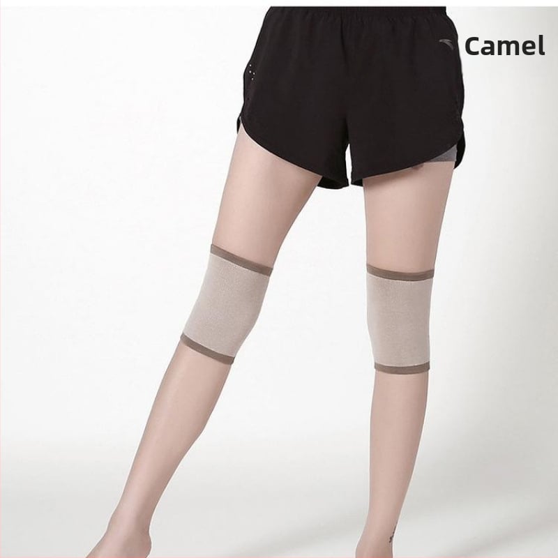 Памучни коленни протектори със спандекс, антихлъзгащи за възрастни, леки и топли