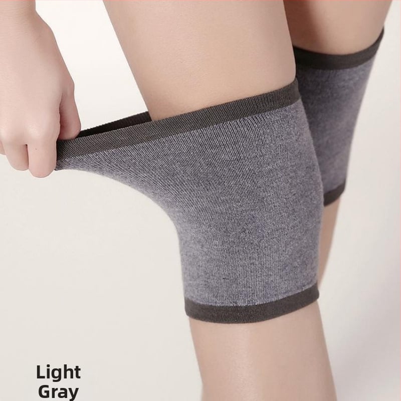 Памучни коленни протектори със спандекс, антихлъзгащи за възрастни, леки и топли