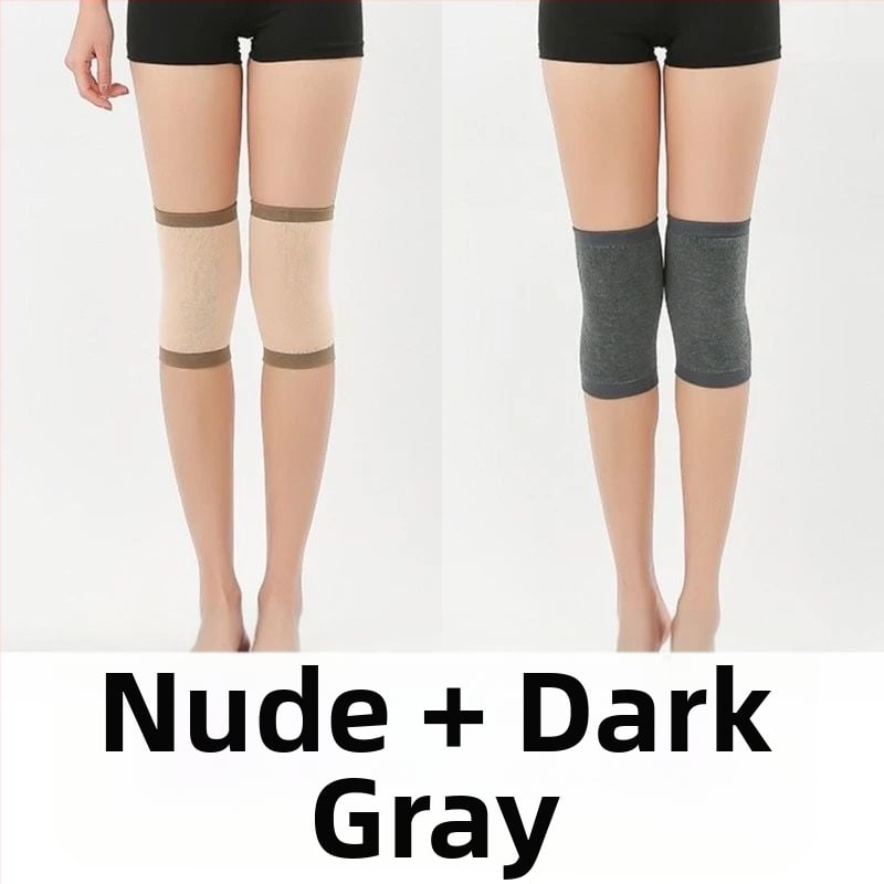 Памучни коленни протектори със спандекс, антихлъзгащи за възрастни, леки и топли