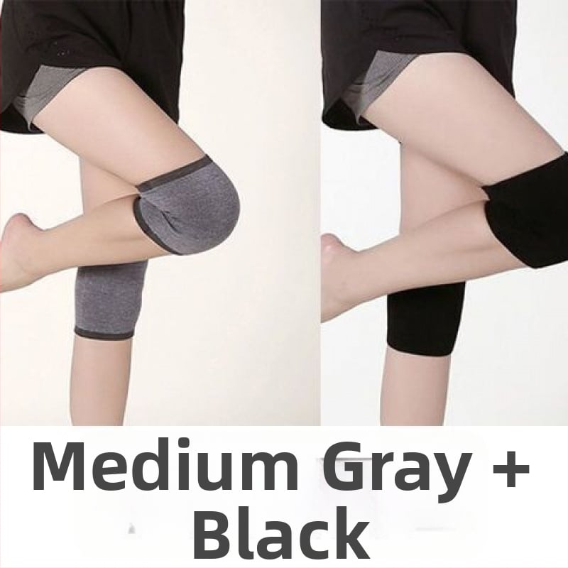 Памучни коленни протектори със спандекс, антихлъзгащи за възрастни, леки и топли