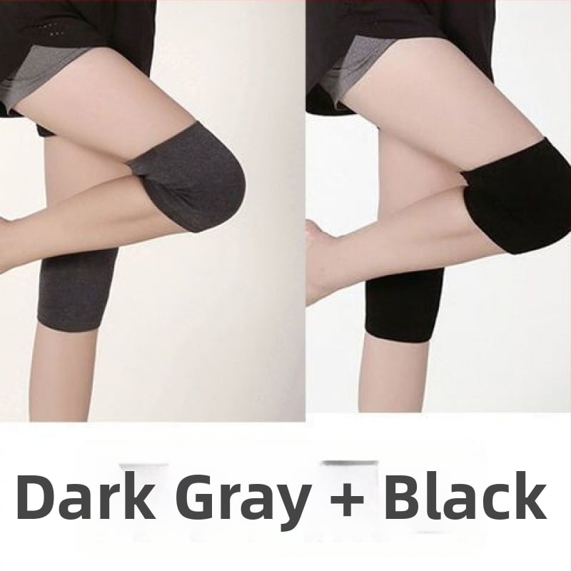 Памучни коленни протектори със спандекс, антихлъзгащи за възрастни, леки и топли