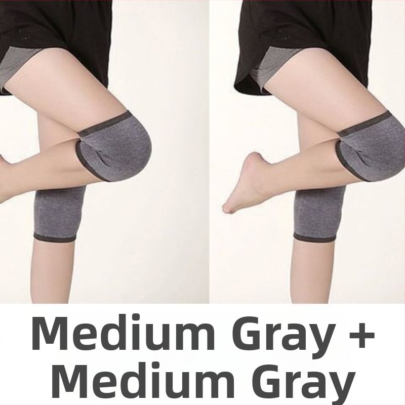 Памучни коленни протектори със спандекс, антихлъзгащи за възрастни, леки и топли