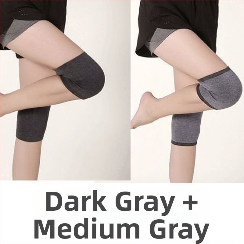 Памучни коленни протектори със спандекс, антихлъзгащи за възрастни, леки и топли