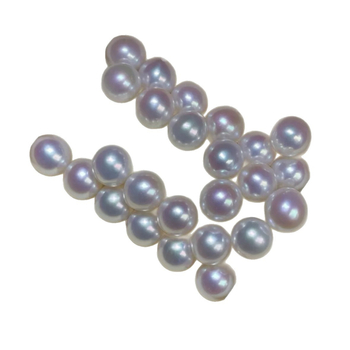 Saint Grace Jewelry Looduslikud mageveepärlid – täiuslikult ümarad, vabalt paigutatud pärlid DIY käevõru ja kaelakee materjaliks