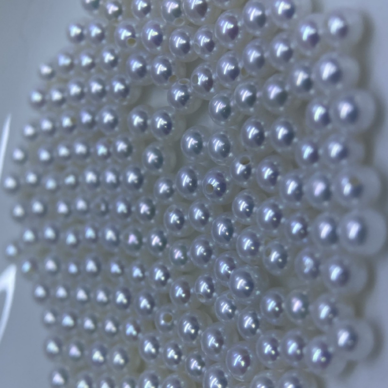 Saint Grace Jewelry Looduslikud mageveepärlid – täiuslikult ümarad, vabalt paigutatud pärlid DIY käevõru ja kaelakee materjaliks