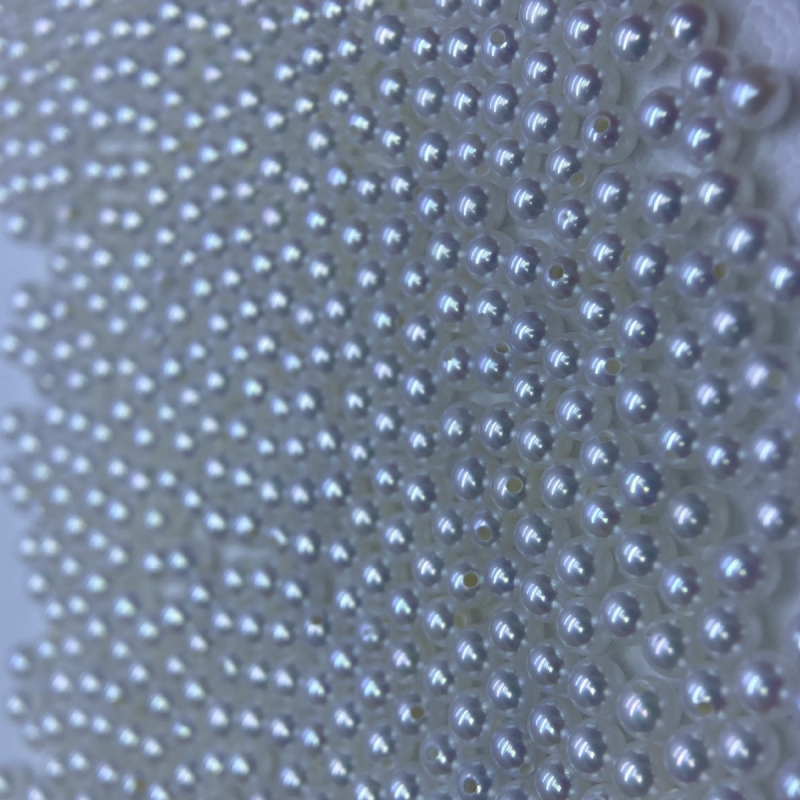 Saint Grace Jewelry Looduslikud mageveepärlid – täiuslikult ümarad, vabalt paigutatud pärlid DIY käevõru ja kaelakee materjaliks