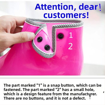 Sievietēm PVC lietus zābaki, ar fleece iekšpusi, īss augums, pretslīdēšana, ūdensizturīgi, dārza kurpes (PVC augšdaļa; īss augums; fleece iekšpuse; ūdensizturīgi; pretslīdēšana)