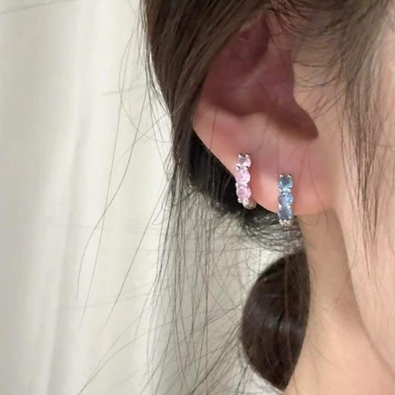 How Sweet geometrijski naušnice od titan čelika sa Seiko završnom obradom, proljeće 2025