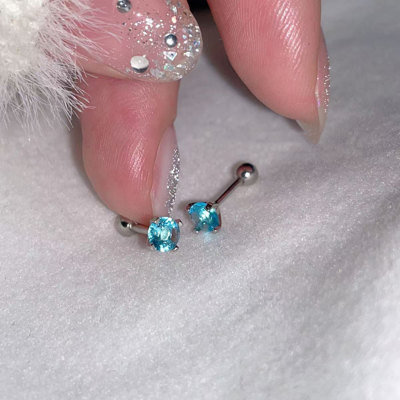 How Sweet geometrijski naušnice od titan čelika sa Seiko završnom obradom, proljeće 2025