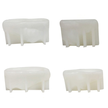 Xinqi Silikono formos batams – netipinė forma; Silikonas; tinka žvakioms, gipsiui, dervai, epoksidui ir rankų darbo muilui