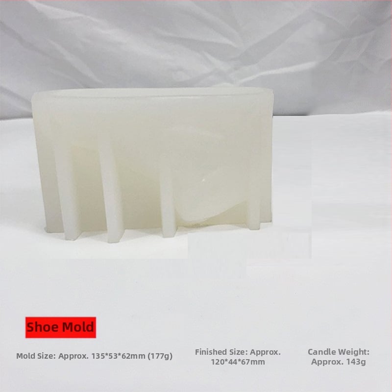 Xinqi Silikono formos batams – netipinė forma; Silikonas; tinka žvakioms, gipsiui, dervai, epoksidui ir rankų darbo muilui