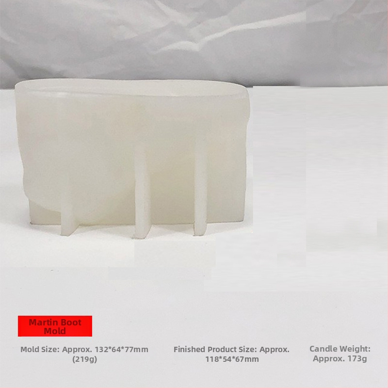 Xinqi Silikono formos batams – netipinė forma; Silikonas; tinka žvakioms, gipsiui, dervai, epoksidui ir rankų darbo muilui