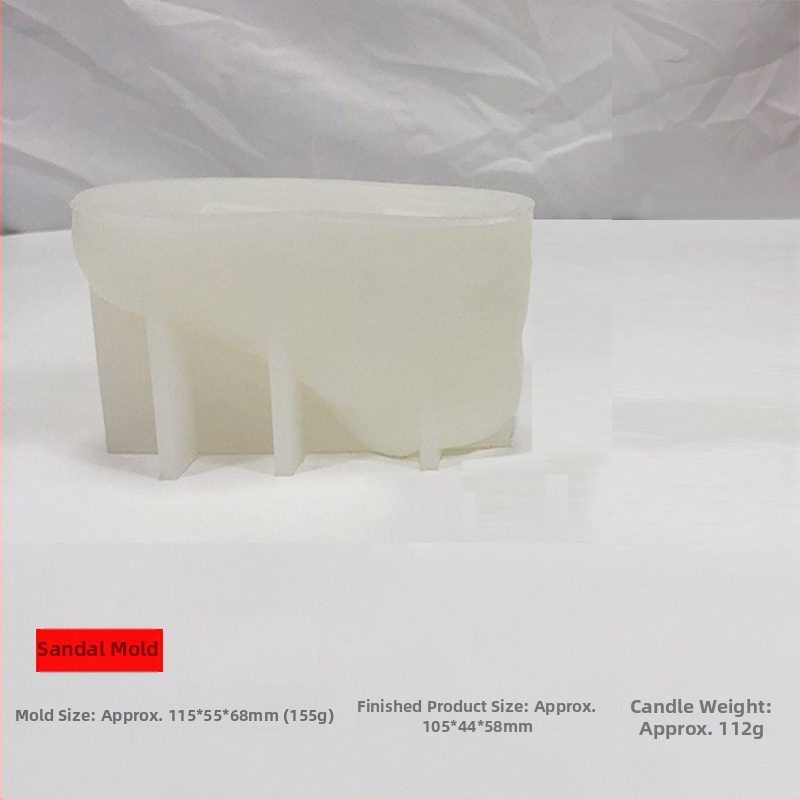 Xinqi Silikono formos batams – netipinė forma; Silikonas; tinka žvakioms, gipsiui, dervai, epoksidui ir rankų darbo muilui