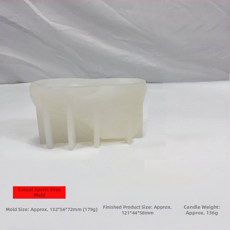 Xinqi Silikono formos batams – netipinė forma; Silikonas; tinka žvakioms, gipsiui, dervai, epoksidui ir rankų darbo muilui