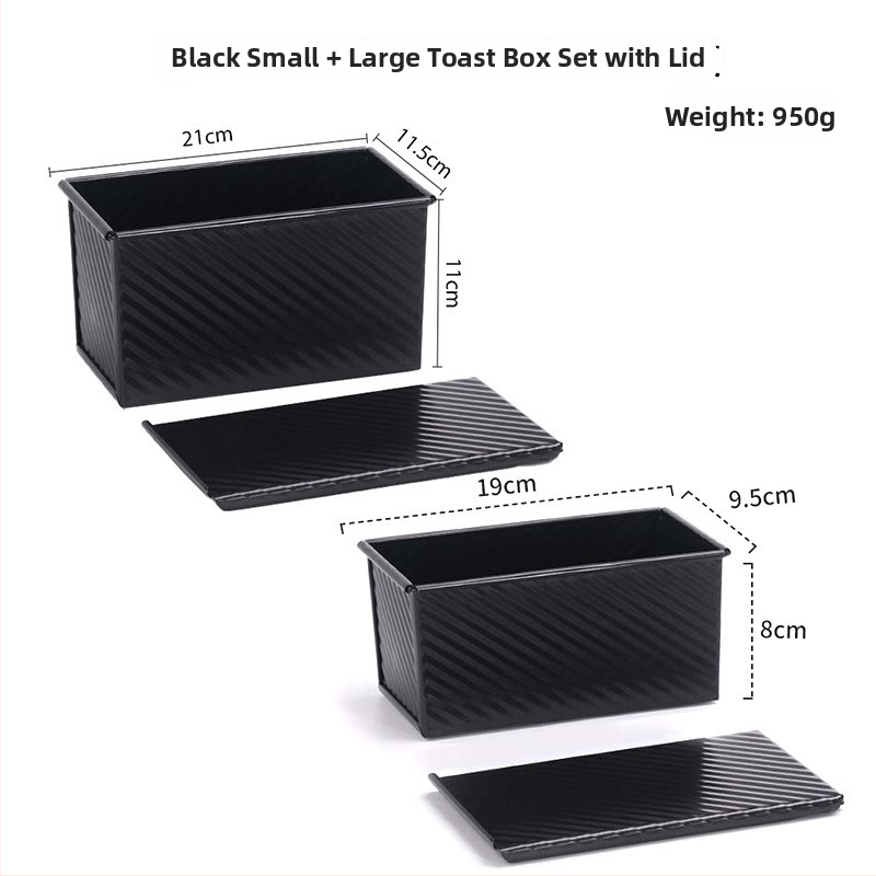 Duonos kepimo forma su dangteliu iš anglies plieno, bangų paviršiaus, reguliarus daugiaakampis formos