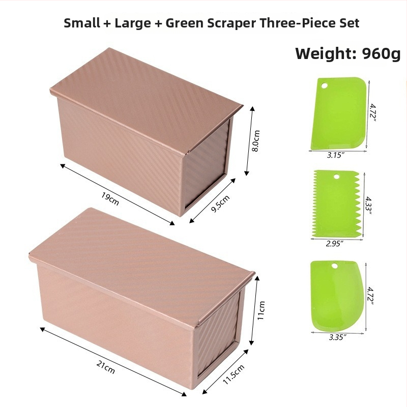 Duonos kepimo forma su dangteliu iš anglies plieno, bangų paviršiaus, reguliarus daugiaakampis formos