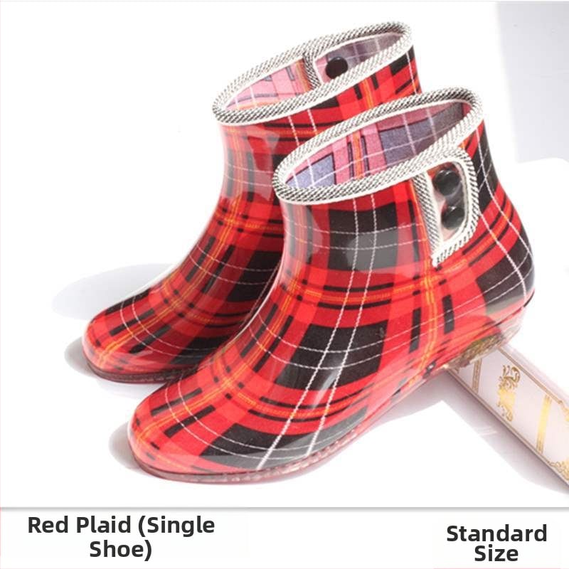 Sieviešu lietus zābaki, PVC augšējā daļa, zems garums, parasts biezums, modelis 1000262986