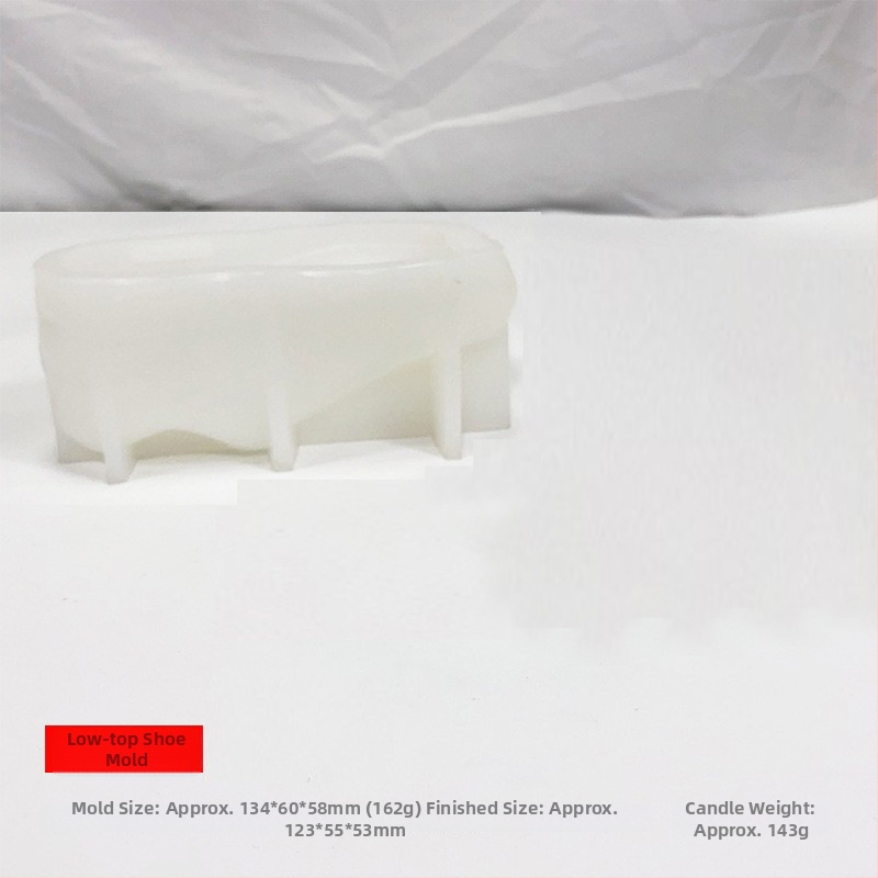 Xinqi silikono batų formos žvakių, gipso, resinų ir rankų darbo muilams — nestandartiniai kontūrai