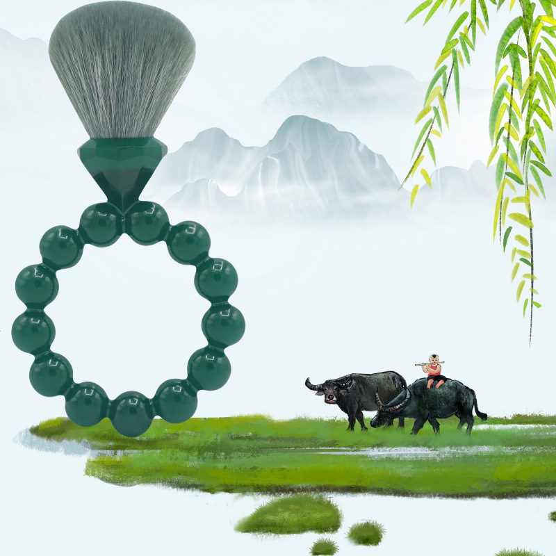 Beautiful and Happy meigikäsn pudrile ja põsepunale – sünteetilised karvad, plastist vars, kaasasoleva koti pakend, üks tükk