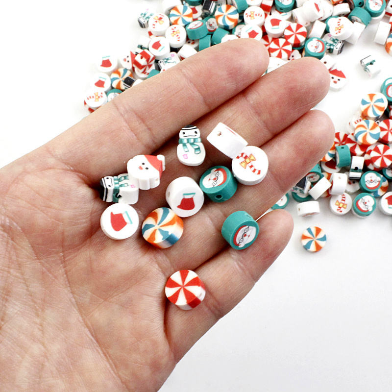 DIY nakit pribor - Perle od mekane gline, izrezani dijelovi, svestran stil