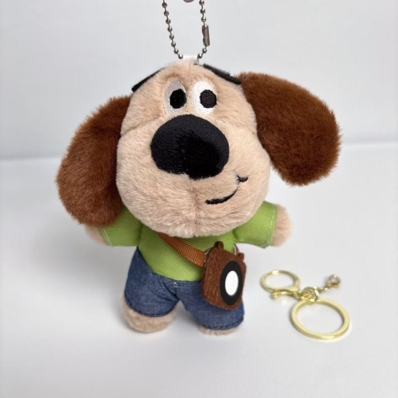 Плюшено куче — висулка за чанта, супер мека къса плюш, пълнеж ПП памук, възраст 15–35